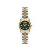 Michael Kors Lexington Green Dial Two‑Tone Stainless Steel Bracelet – MK4986