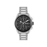 Hugo Boss Volane Chronograph Black Dial Stainless Steel Bracelet Watch – 1513949