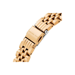 Michael Kors Pyper Silver Dial Gold-Tone Stainless Steel Bracelet – MK4842