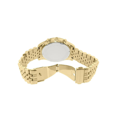 Michael Kors Lexington Chronograph Gold-Tone Green Dial Watch - MK8446