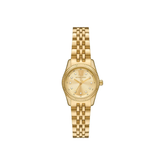 Michael Kors Pyper White Dial Gold-Tone Stainless Steel Bracelet – MK4741