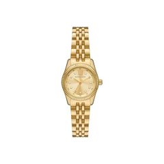 Michael Kors Pyper White Dial Gold-Tone Stainless Steel Bracelet – MK4741