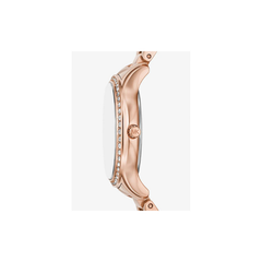 Michael Kors Pyper Silver Dial Gold-Tone Stainless Steel Bracelet – MK4823