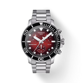 Tissot Seastar 1000 Chronograph Red Gradient Dial Stainless Steel Watch – T120.417.11.421.00