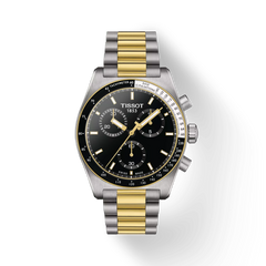 Tissot PR516 Chronograph Black Dial Two-Tone Stainless Steel Bracelet – T149.417.22.051.00