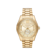 Michael Kors Lexington Gold Dial Gold-Tone Stainless Steel Bracelet – MK8947