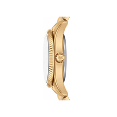 Michael Kors Lexington Blue Dial Gold‑Tone Stainless Steel Bracelet – MK4802