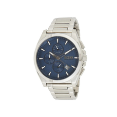 Hugo Boss Grandmaster Chronograph Blue Dial Stainless Steel Bracelet Watch – 1513884