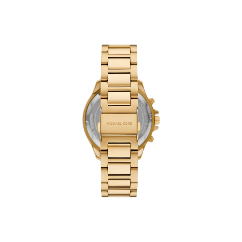 Michael Kors Slim Runway Black Dial Gold-Tone Stainless Steel Bracelet – MK9192