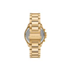 Michael Kors Slim Runway Black Dial Gold-Tone Stainless Steel Bracelet – MK9192