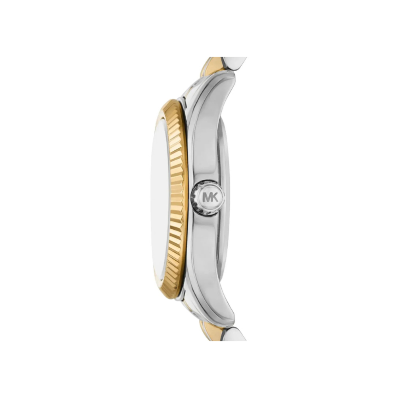 Michael Kors Lexington Green Dial Two‑Tone Stainless Steel Bracelet – MK4986