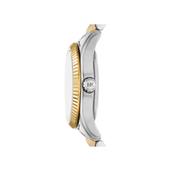 Michael Kors Lexington Green Dial Two‑Tone Stainless Steel Bracelet – MK4986
