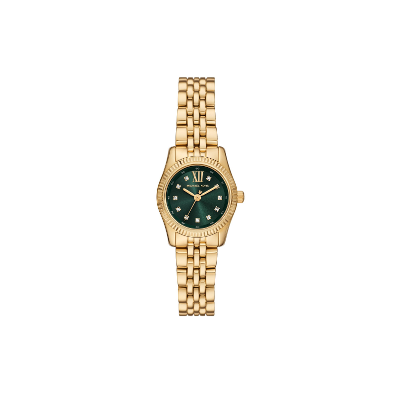 Michael Kors Pyper Silver Dial Gold-Tone Stainless Steel Bracelet – MK4842
