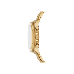 Michael Kors Slim Runway Black Dial Gold-Tone Stainless Steel Bracelet – MK9192