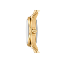 Michael Kors Pyper White Dial Gold-Tone Stainless Steel Bracelet – MK4741