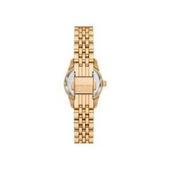 Michael Kors Lexington Blue Dial Gold‑Tone Stainless Steel Bracelet – MK4802