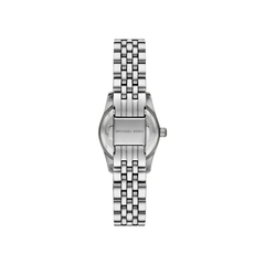 Michael Kors Mini Lexington Red Dial Silver-Tone Stainless Steel Bracelet – MK4968
