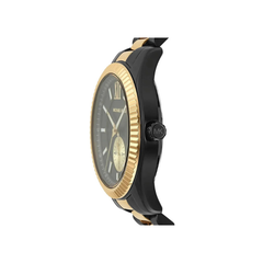 Michael Kors Lexington Chronograph Black Dial Black & Gold-Tone Stainless Steel Bracelet – MK8948