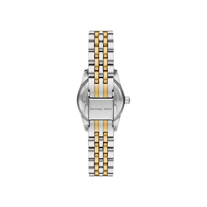 Michael Kors Lexington Green Dial Two‑Tone Stainless Steel Bracelet – MK4986
