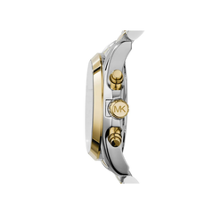 Michael Kors Bradshaw Chronograph Blue Dial Two-Tone Stainless Steel Bracelet – MK5976