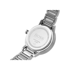 Hugo Boss Signature Silver Dial Silver & Gold Stainless Steel Bracelet Watch – 1502568