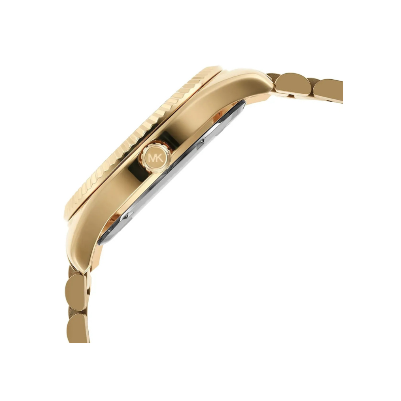 Michael Kors Lexington Gold Dial Gold-Tone Stainless Steel Bracelet – MK8947
