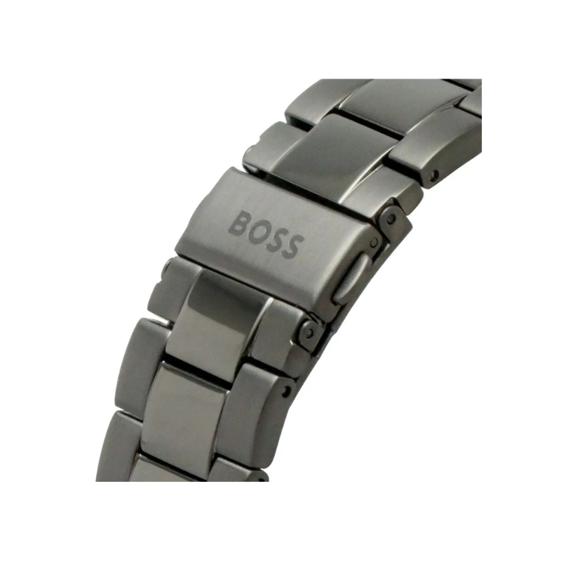 Hugo Boss Allure Chronograph Gray Dial Gray Stainless Steel Bracelet Men’s Watch – 1513924