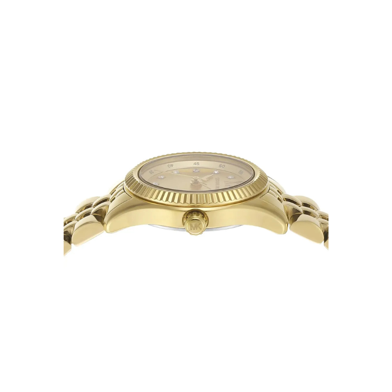 Michael Kors Pyper White Dial Gold-Tone Stainless Steel Bracelet – MK4741