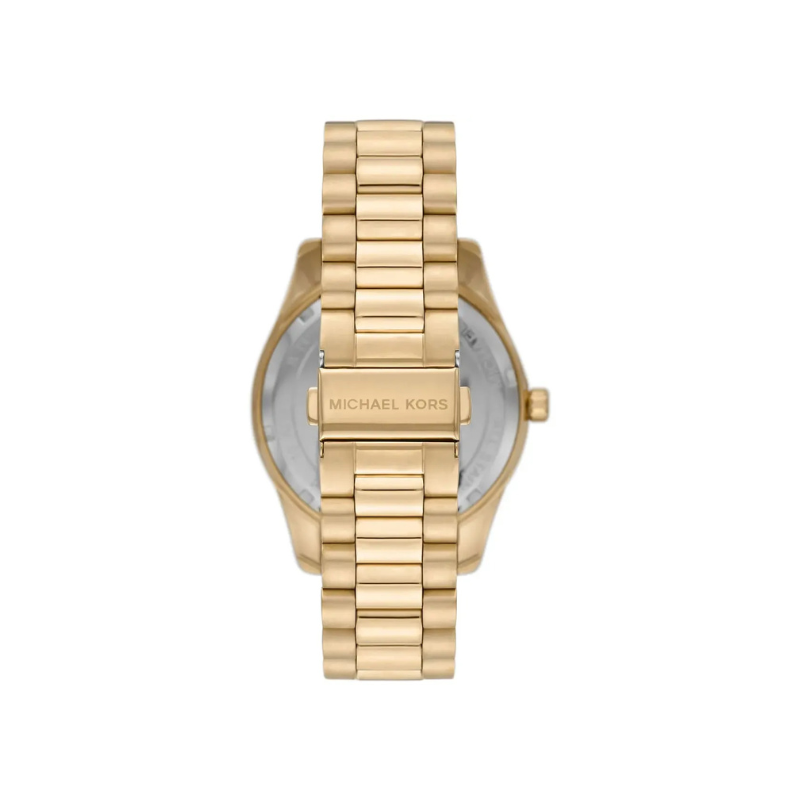 Michael Kors Lexington Gold Dial Gold-Tone Stainless Steel Bracelet – MK8947