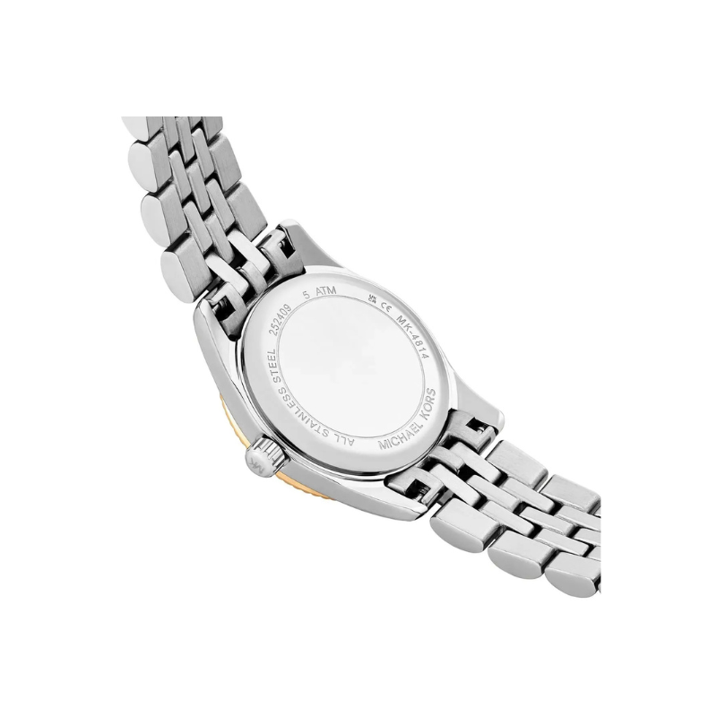 Michael Kors Pyper Gold Dial Gold-Tone Stainless Steel Bracelet – MK4815