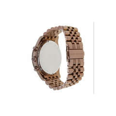 Michael Kors Lexington Chronograph Black Dial Gold-Tone Stainless Steel Bracelet – MK8522