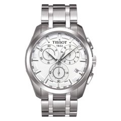 Tissot Couturier Chronograph Silver Dial Stainless Steel Watch – T035.617.11.031.00