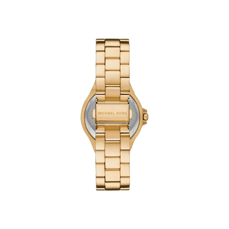Michael Kors Lennox Gold Dial Gold-Tone Stainless Steel Bracelet – MK7404