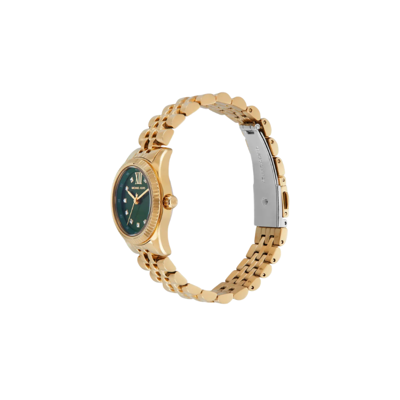 Michael Kors Pyper Silver Dial Gold-Tone Stainless Steel Bracelet – MK4842