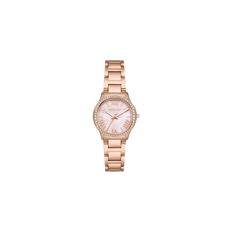 Michael Kors Pyper Silver Dial Gold-Tone Stainless Steel Bracelet – MK4823