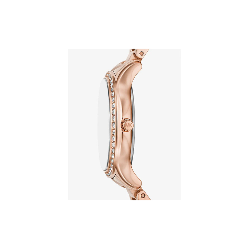 Michael Kors Pyper Silver Dial Gold-Tone Stainless Steel Bracelet – MK4823