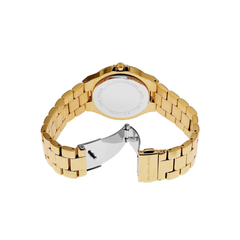 Michael Kors Lennox Gold Dial Gold-Tone Stainless Steel Bracelet – MK7404