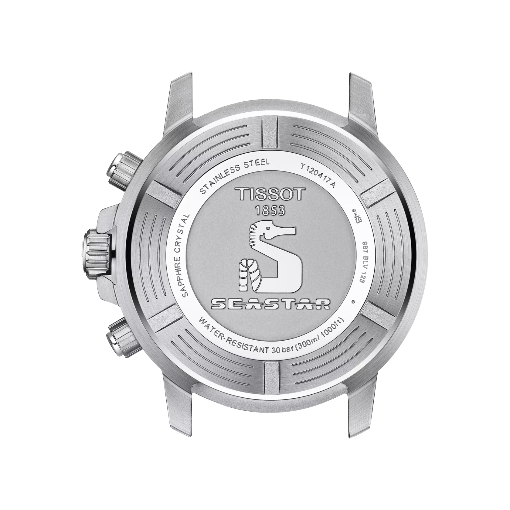 Tissot Seastar 1000 Chronograph 🔴 Red Dial Black Silicone Strap – T120.417.17.421.00