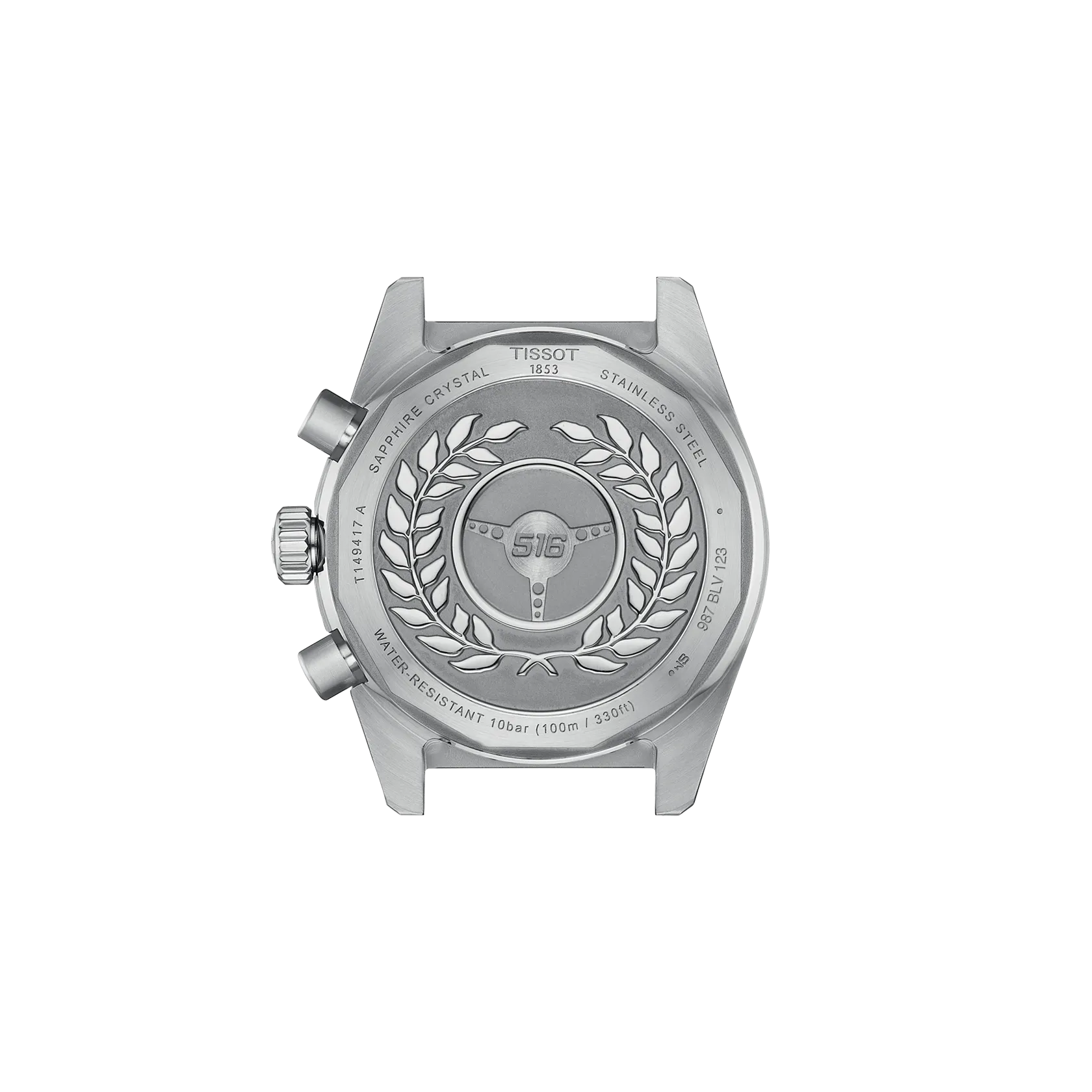 Tissot PR516 Chronograph Black Dial Stainless Steel Bracelet – T149.417.11.051.00