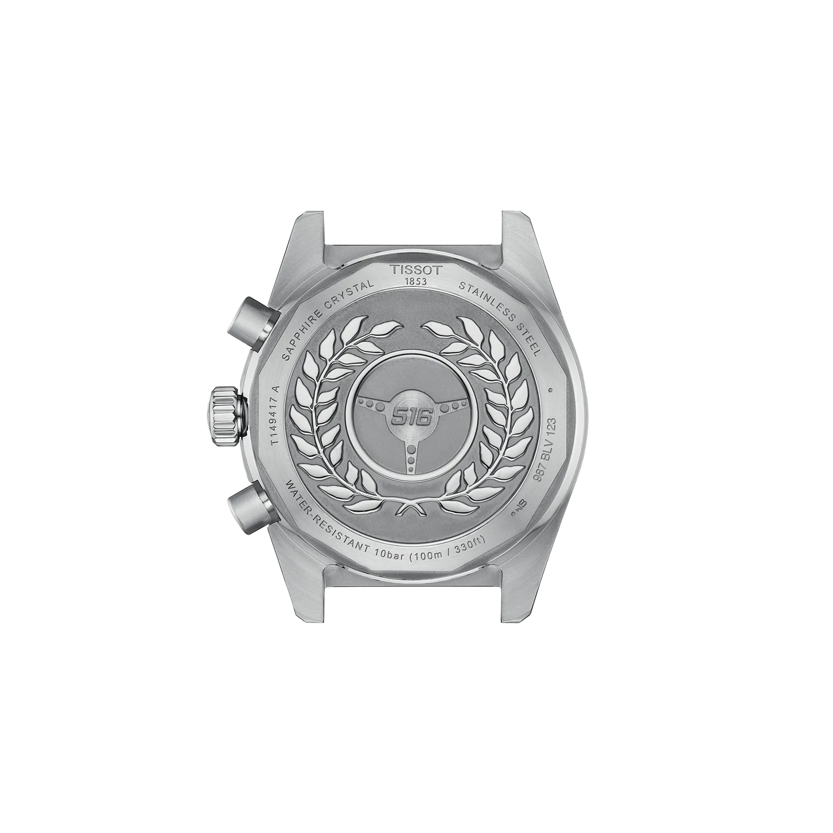 Tissot PR516 Chronograph Blue Dial Stainless Steel Bracelet – T149.417.11.041.00