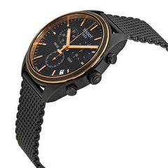 Tissot PR 100 Chronograph Two-Tone Grey Dial Stainless Steel Watch – T101.417.23.061.00